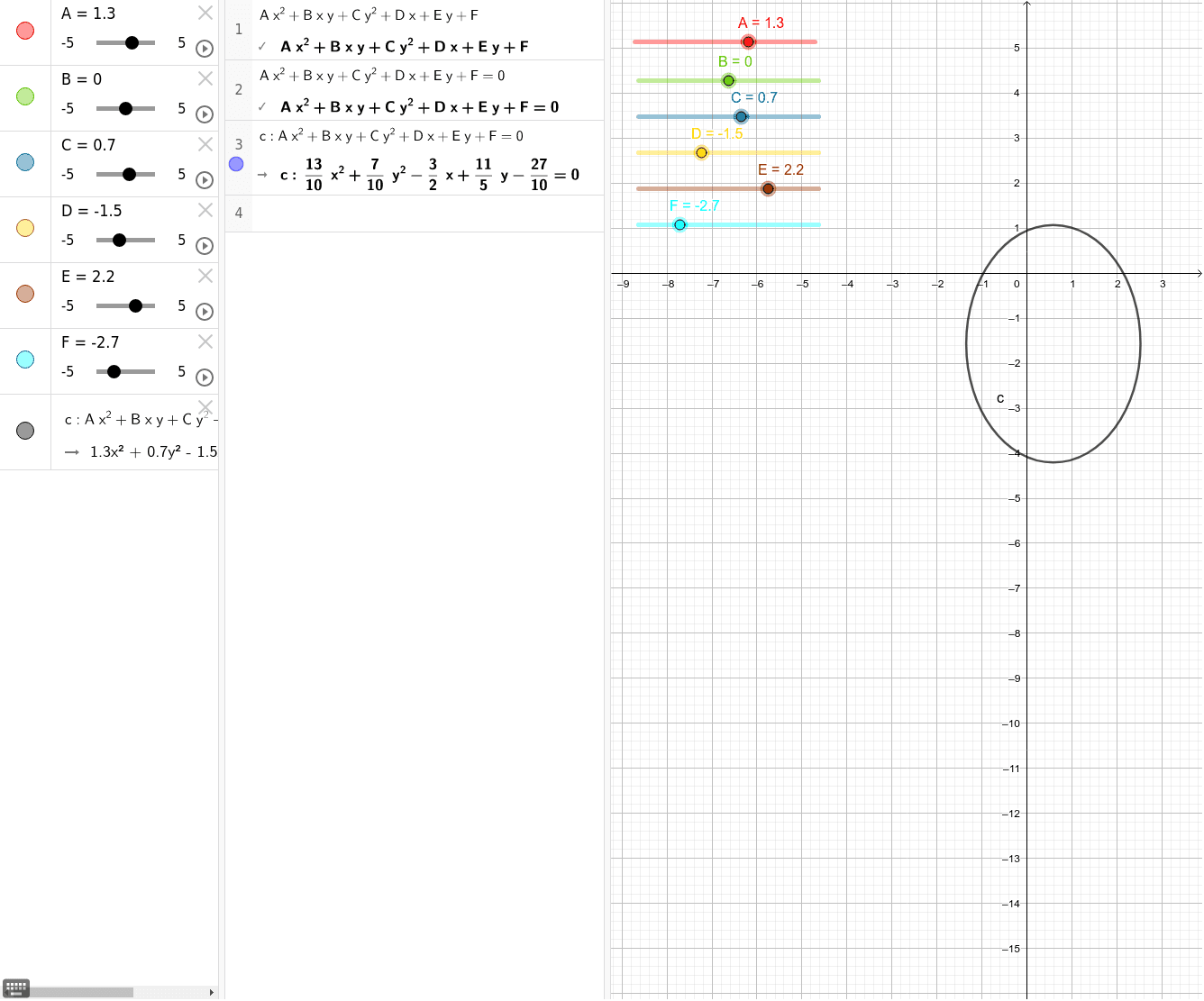 GeoGebra Applet