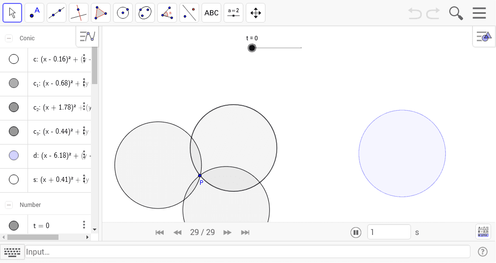 GeoGebra Applet