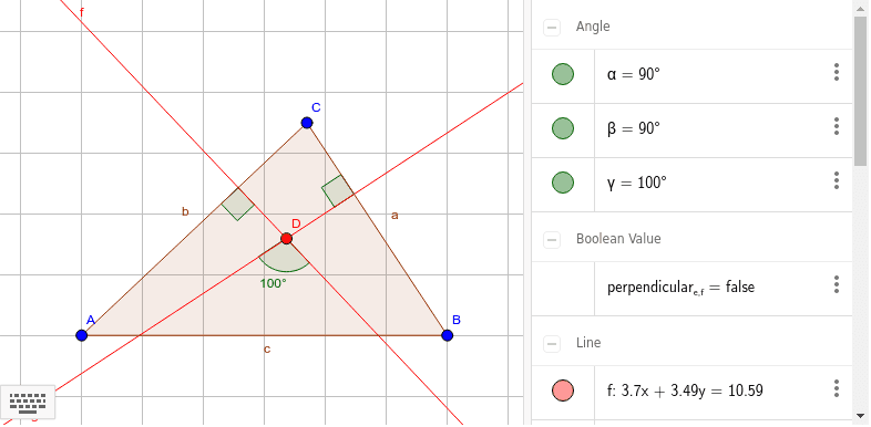 GeoGebra Applet