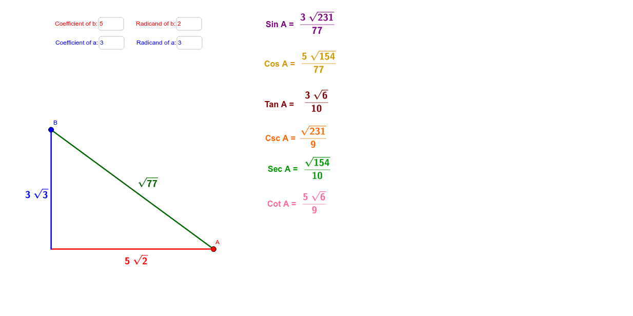 GeoGebra Applet