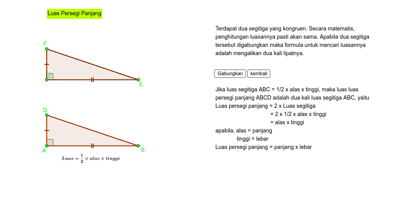 GeoGebra Applet