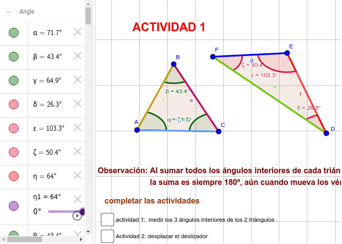 GeoGebra Applet