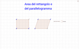 Le aree dei poligoni