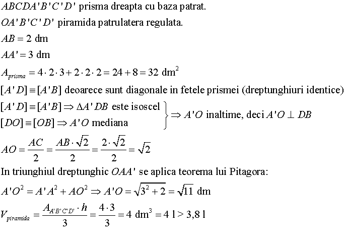 Rezolvare problema: