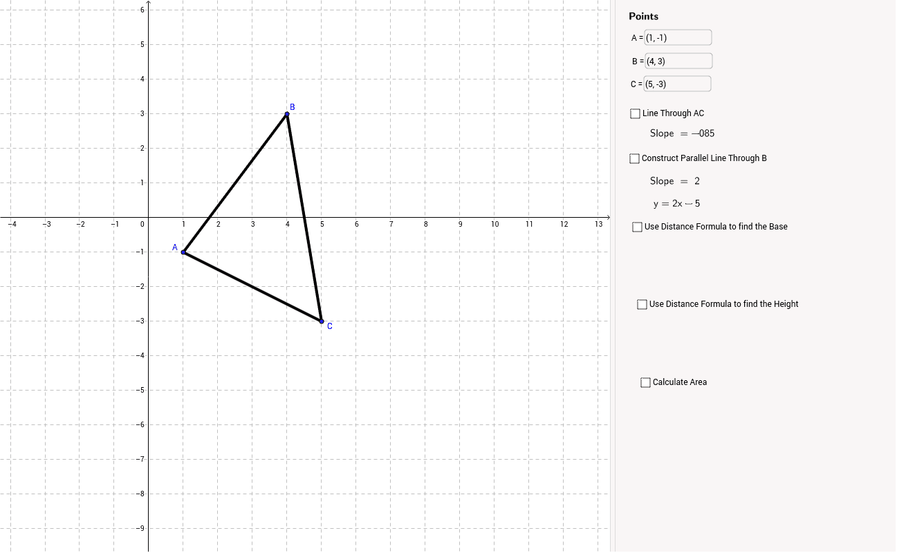 GeoGebra Applet