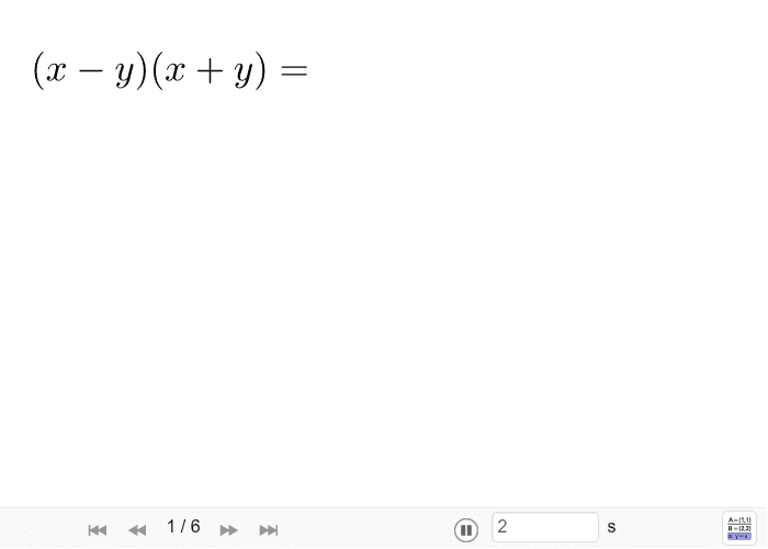 GeoGebra Applet