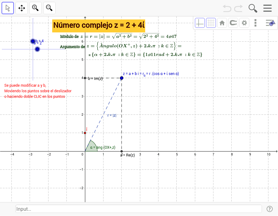 Forma Rectangular Y Forma Trigonometrica De Un Numero Complejo