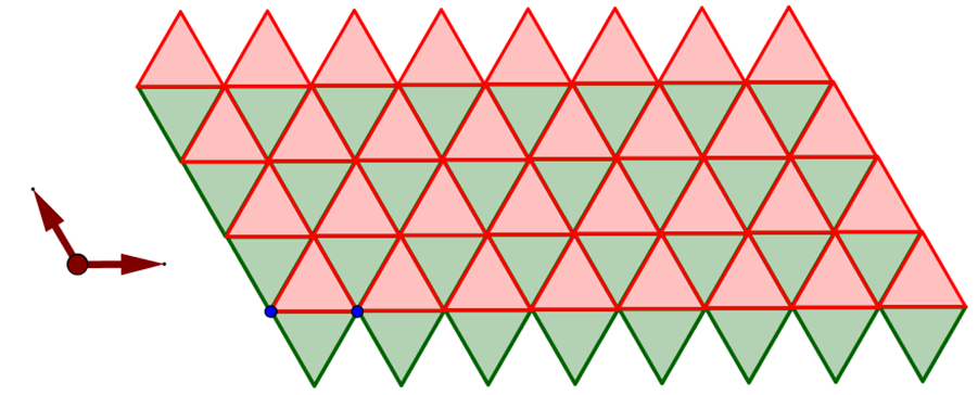Equilateral Triangle 3.3.3.3.3.3 Tiling