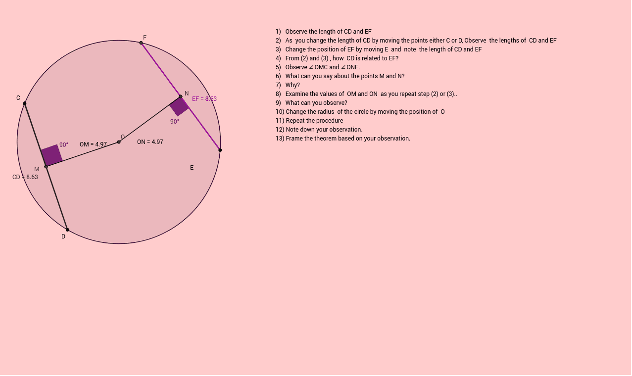 GeoGebra Applet