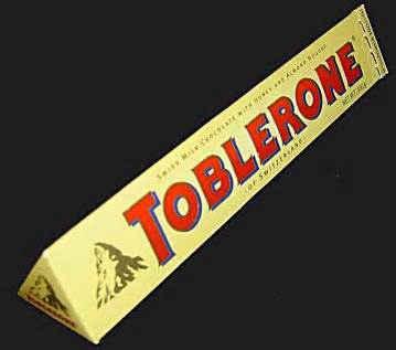 A Toblerone (use for question below)