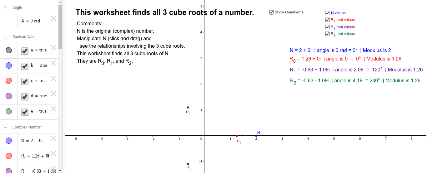 GeoGebra Applet