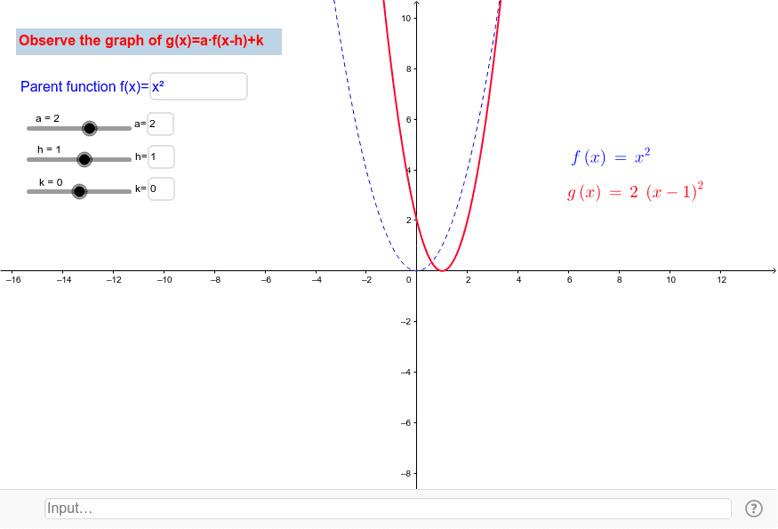 GeoGebra Applet