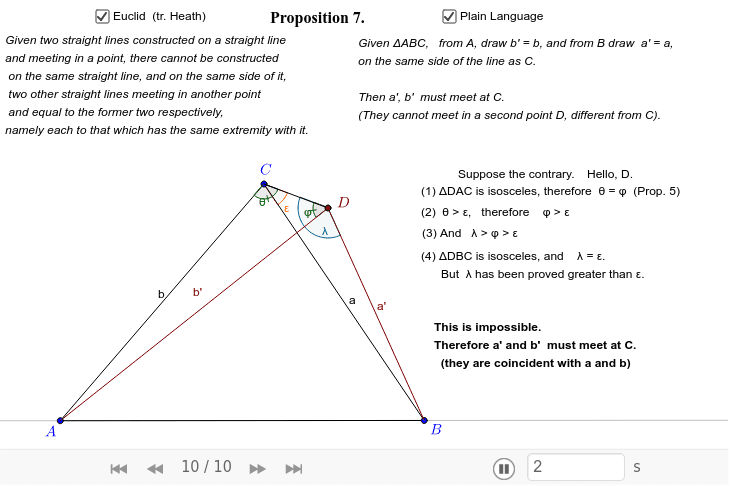 GeoGebra Applet