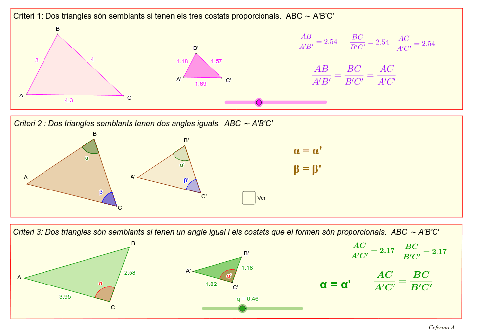 GeoGebra Applet