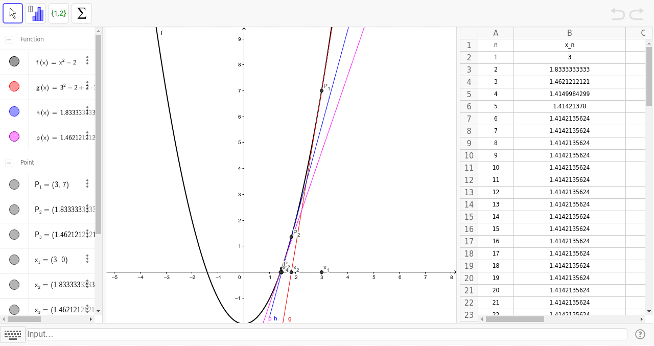 GeoGebra Applet