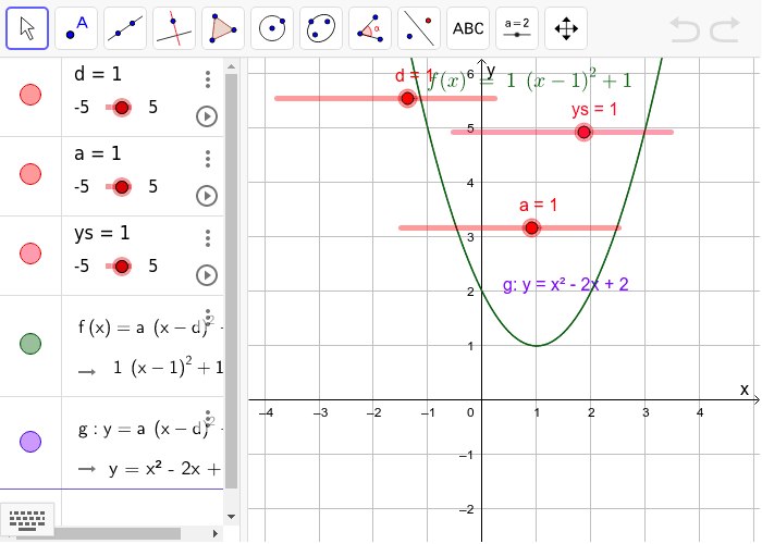 GeoGebra Applet