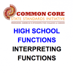 CCSS High School: Functions (Interpreting Functions)