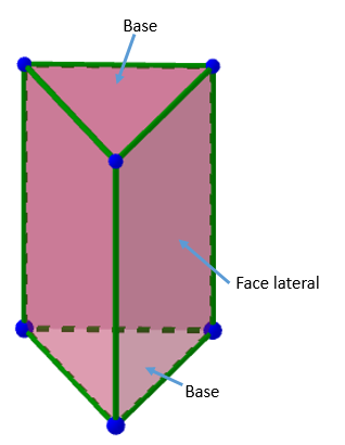 Observe na imagem abaixo os elmentos de um prisma