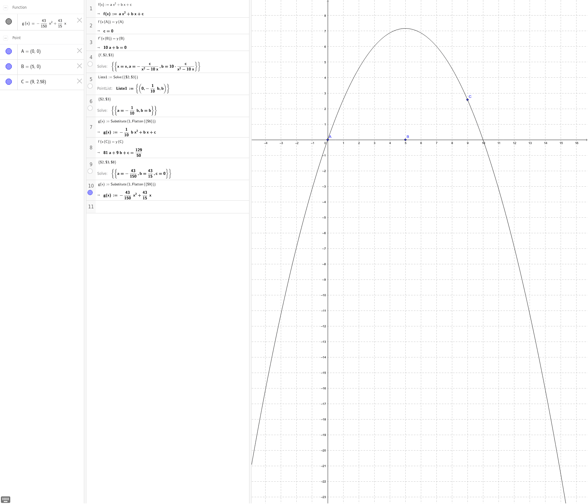 GeoGebra Applet