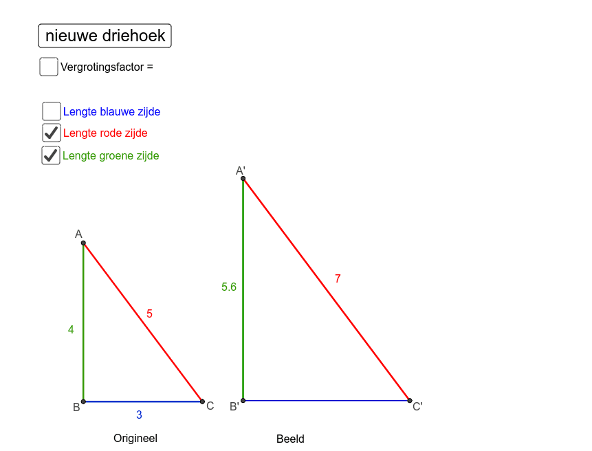 GeoGebra Applet