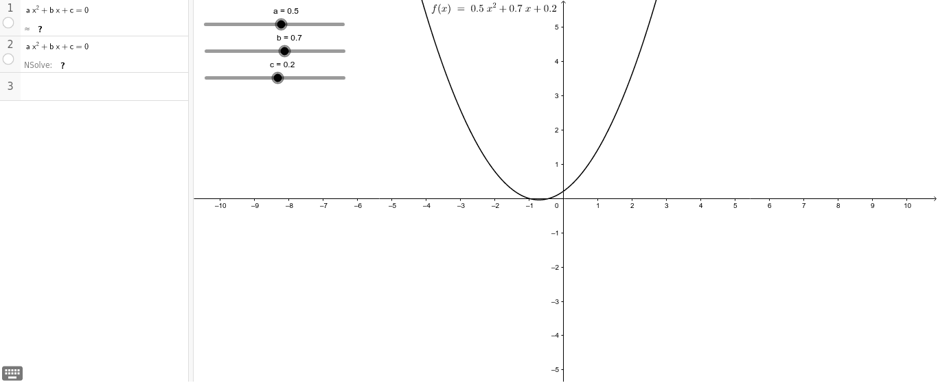 GeoGebra Applet