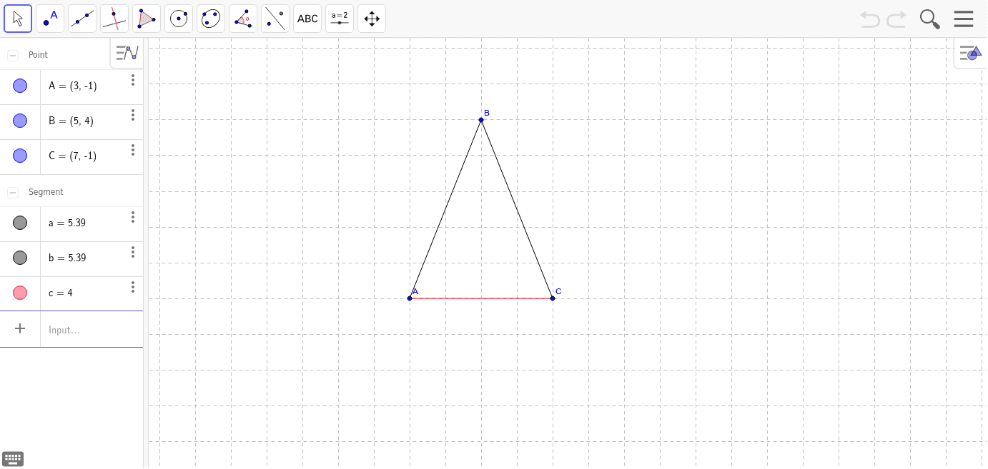 GeoGebra Applet
