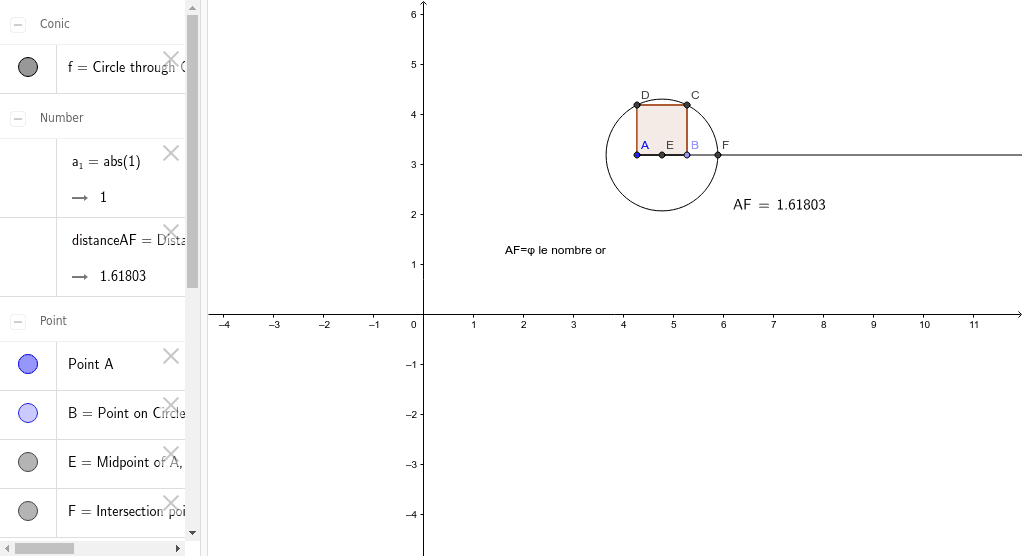 GeoGebra Applet
