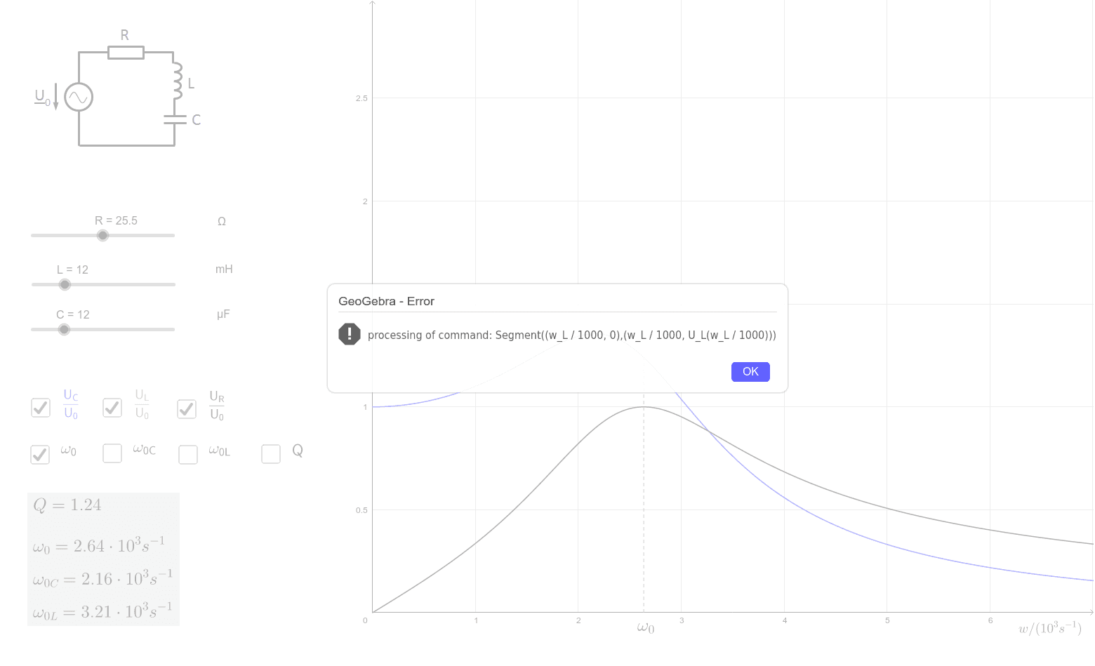 GeoGebra Applet