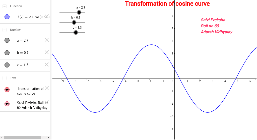 GeoGebra Applet