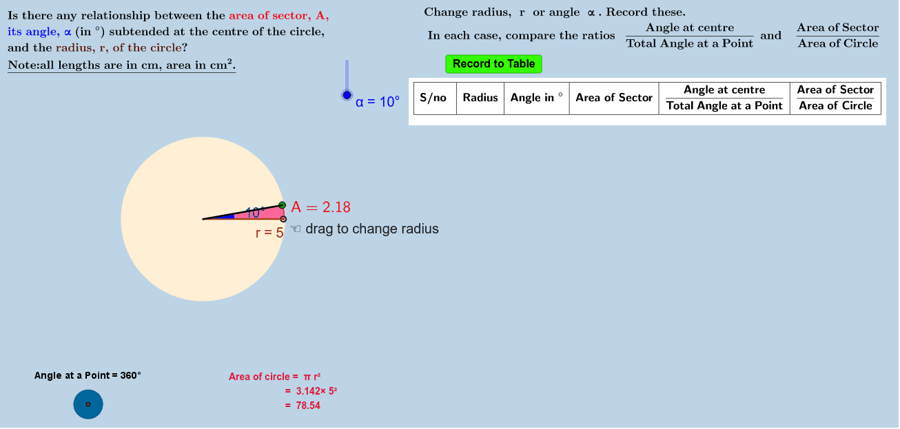 GeoGebra Applet