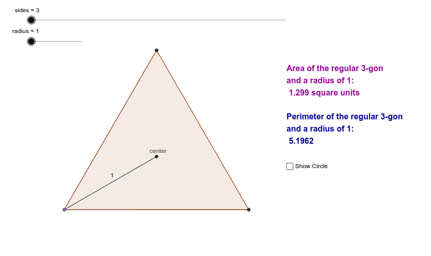 GeoGebra Applet