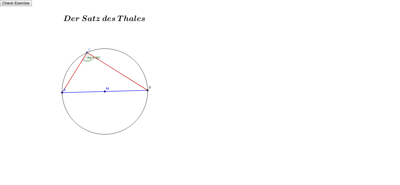 GeoGebra Applet