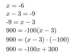 Dealing with Negative Numbers: IM 7.6.9