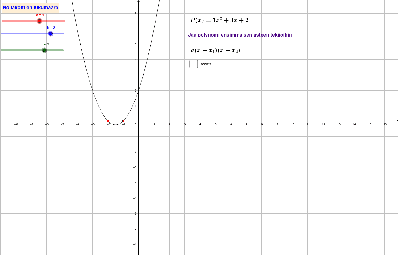 GeoGebra Applet