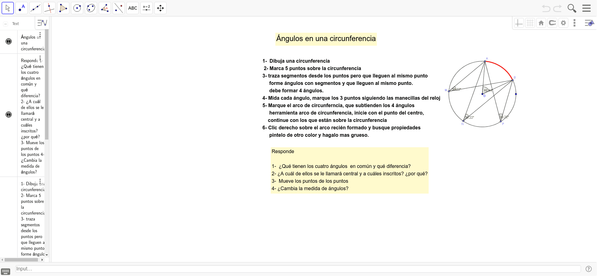 GeoGebra Applet