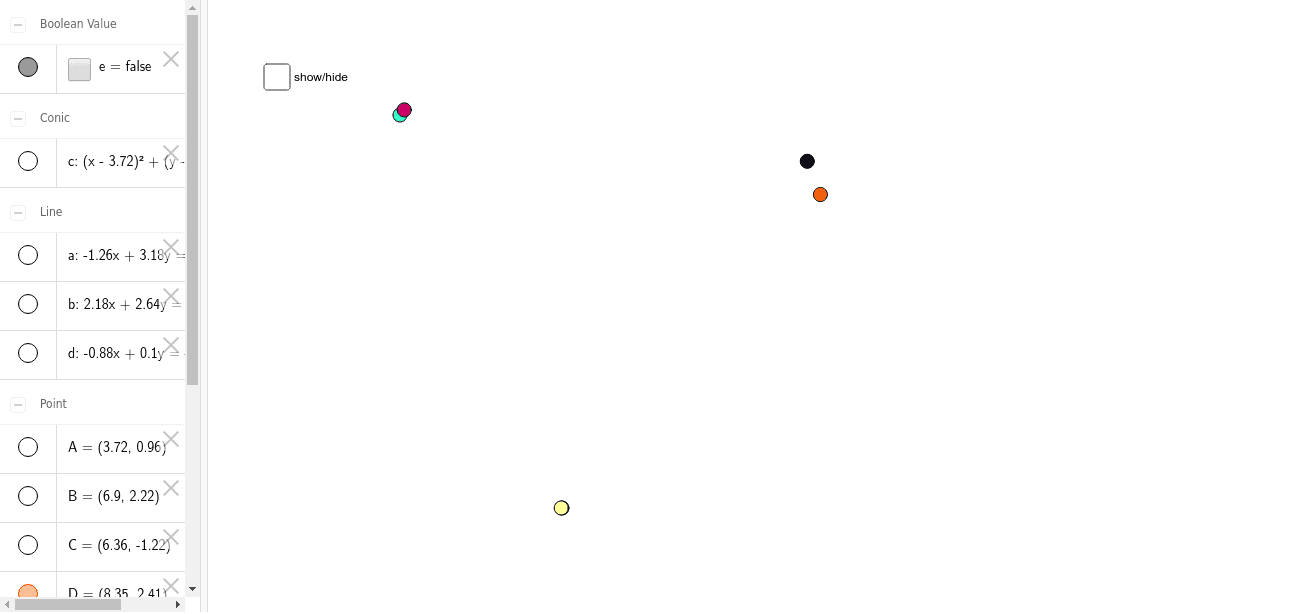 GeoGebra Applet