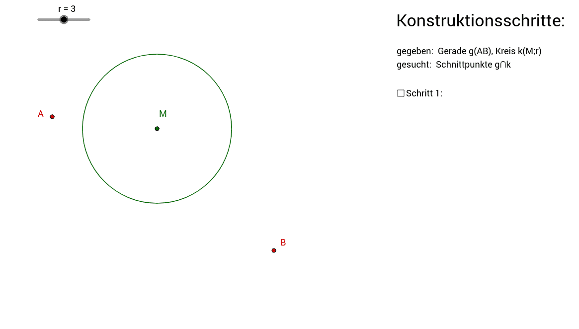 GeoGebra Applet