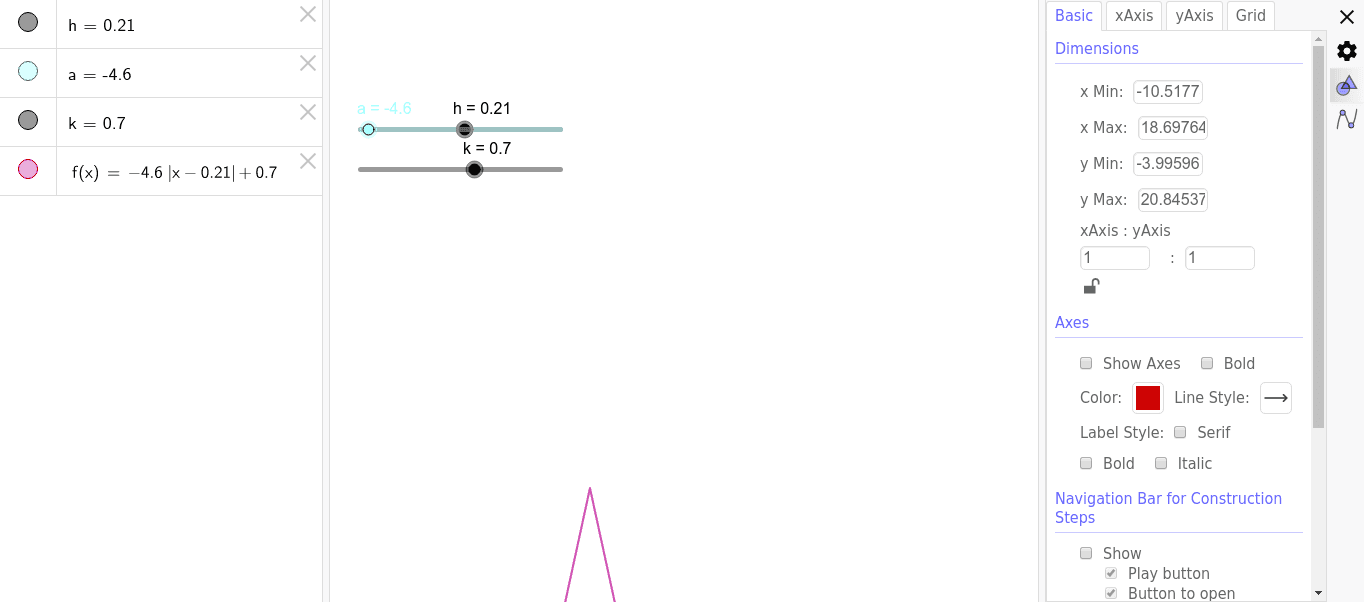 GeoGebra Applet