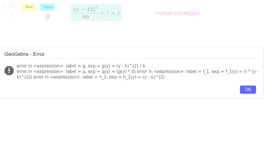 GeoGebra Applet