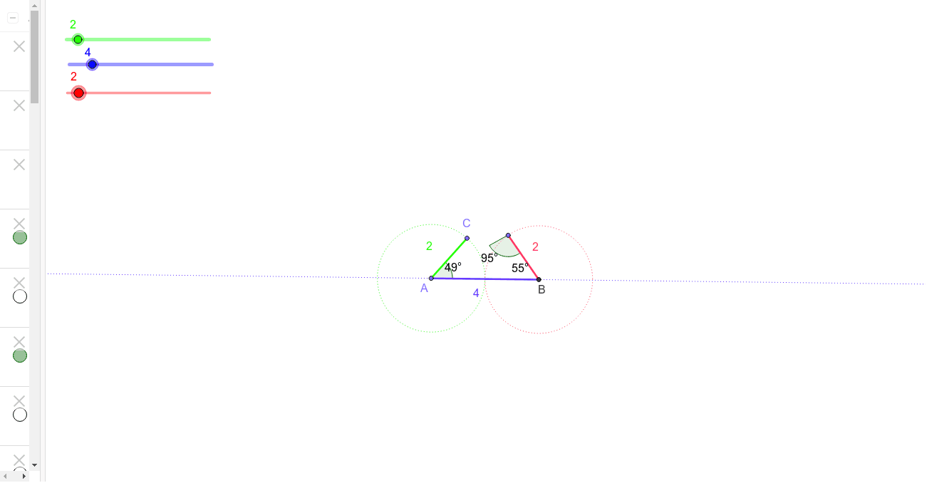 Triangle Maker v3 GeoGebra