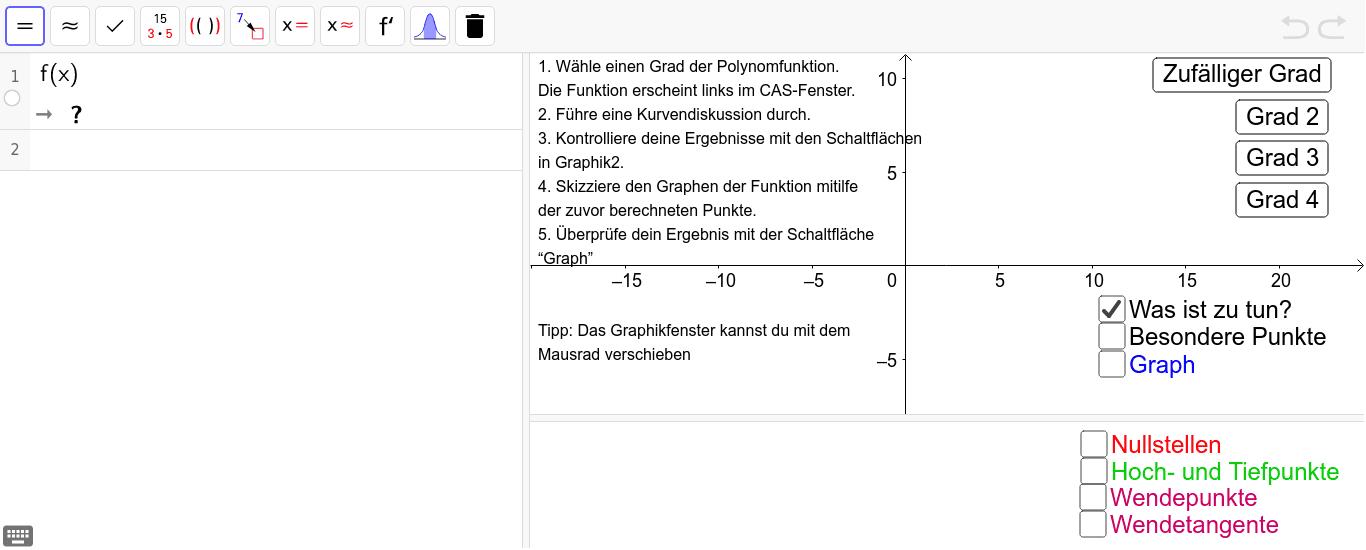GeoGebra Applet