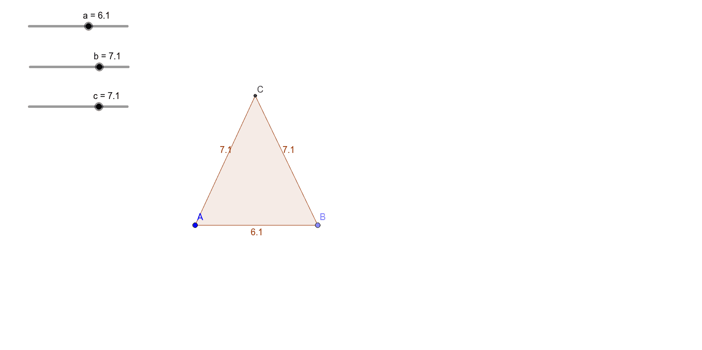 Triangle Inequality Theorem – GeoGebra