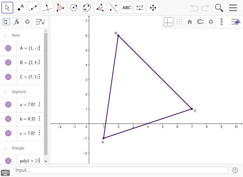 GeoGebra Applet