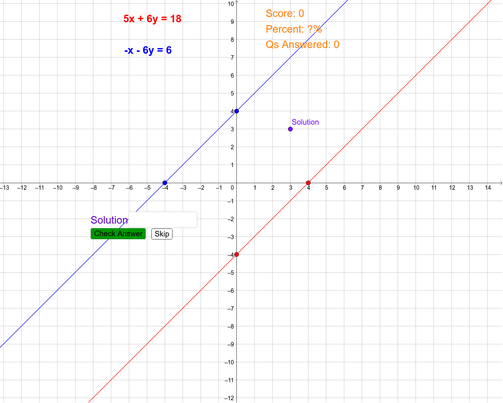 GeoGebra Applet