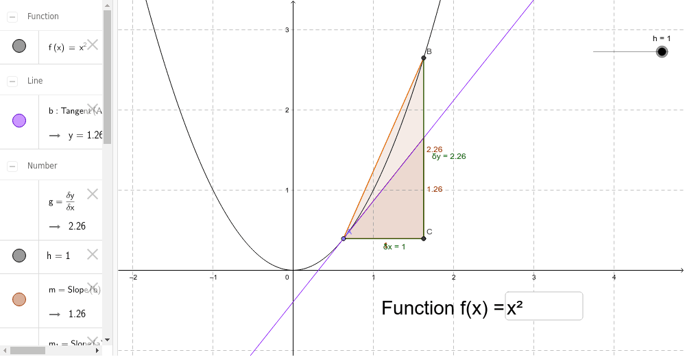 Finished Geogebra file - example 2