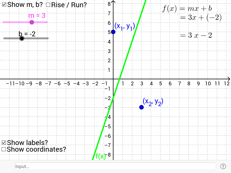 GeoGebra Applet