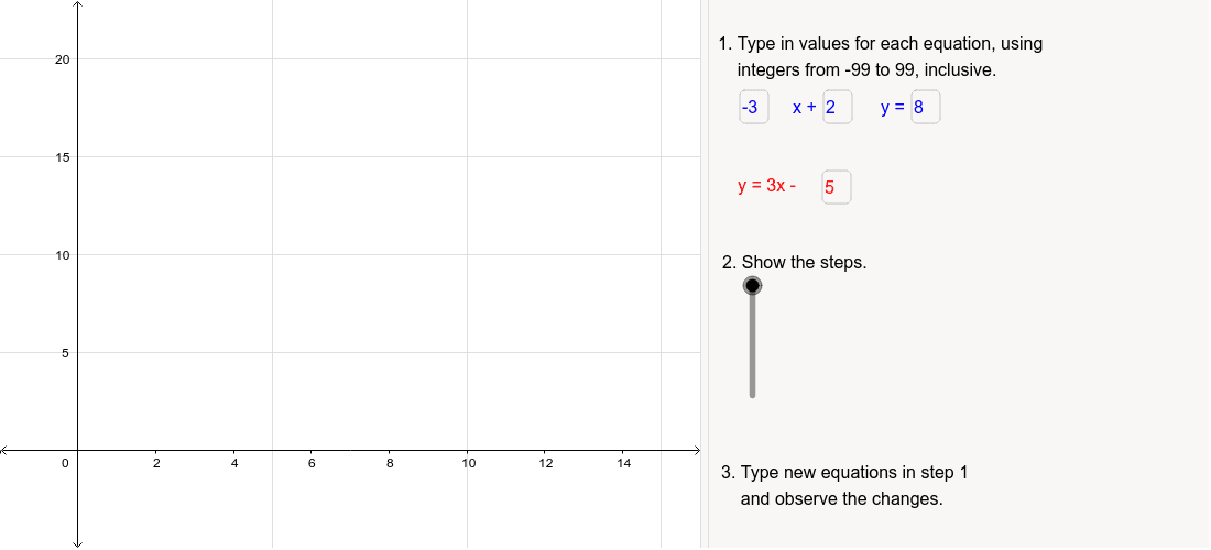 GeoGebra Applet