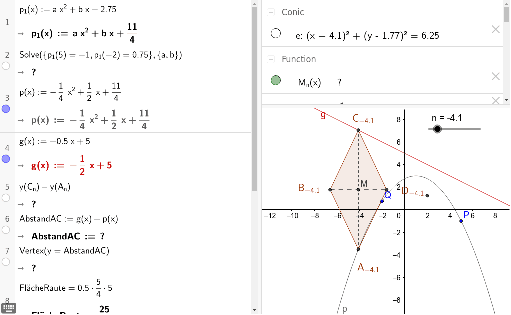 GeoGebra Applet