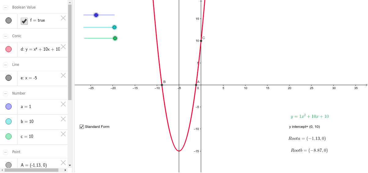 GeoGebra Applet