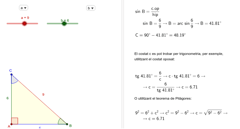 GeoGebra Applet